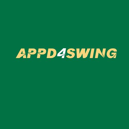 Logo da APPD4SWING